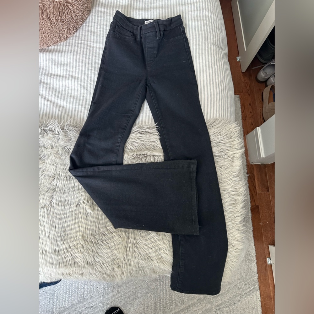 Good American Black pull-on Jeans (size 1)